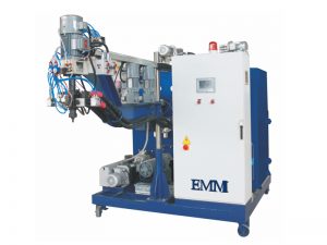 EMM106 pu elastomerový odlévací stroj pro polyuretanové kolečka